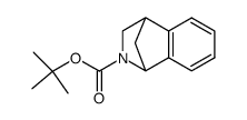 N-(tert-butoxycarbonyl)-1,2,3,4-tetrahydro-1,4-methanoisoquinoline结构式