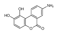 8-amino-1,2-dihydroxybenzo[c]chromen-6-one Structure