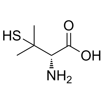 D-青霉胺结构式