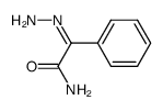 Benzeneacetamide,-alpha--hydrazono- (9CI)结构式