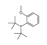ditert-butyl-(2-methoxyphenyl)phosphane结构式