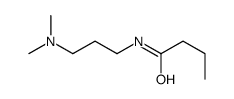 N-[3-(dimethylamino)propyl]butyramide结构式