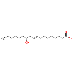 ricinelaidic acid structure