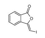 (Z)-3-(iodomethylidene)phthalide Structure