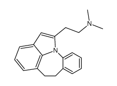 2-(6,7-dihydrobenzo[6,7]azepino[3,2,1-hi]indol-1-yl)-N,N-dimethylethan-1-amine结构式