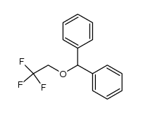 2,2,2-Trifluorethyl-benzhydrylether Structure