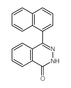 4-naphthalen-1-yl-2H-phthalazin-1-one结构式