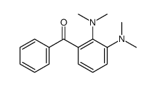 [2,3-bis(dimethylamino)phenyl]-phenylmethanone结构式