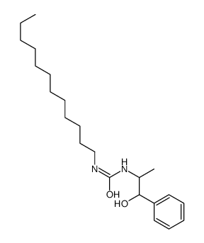 1-dodecyl-3-[(1S,2R)-1-hydroxy-1-phenylpropan-2-yl]urea Structure