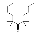 5,5,7,7-tetramethylundecan-6-one结构式