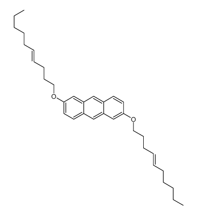 2,6-bis(dec-4-enoxy)anthracene结构式