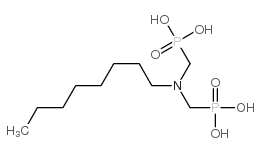 [(octylimino)bis(methylene)]bisphosphonic acid结构式