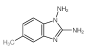 1H-Benzimidazole-1,2-diamine,5-methyl- structure