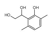 1-(2-hydroxy-3,6-dimethylphenyl)ethane-1,2-diol Structure