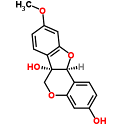 6a-Hydroxymedicarpin structure