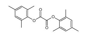 bis(2,4,6-trimethylphenyl) oxalate Structure