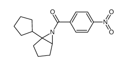 (1-cyclopentyl-6-azabicyclo[3.1.0]hexan-6-yl)-(4-nitrophenyl)methanone结构式