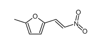 2-(5-methyl-2-furyl)-1-nitroethylene Structure