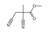 methyl 2,3-dicyano-2-methylpropanoate结构式