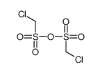 chloromethylsulfonyl chloromethanesulfonate Structure