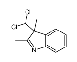 3-(dichloromethyl)-2,3-dimethylindole结构式