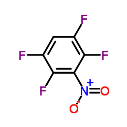 1,2,4,5-Tetrafluoro-3-nitrobenzene structure