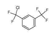 1-(trifluoromethyl)-3-(chloro-difluoromethyl)-benzene结构式