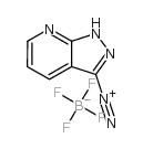 1H-Pyrazolo[3,4-β]pyridine-3-diazonium Tetrafluoroborate(1-)结构式