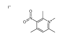 1,2,4,6-tetramethyl-3-nitropyridin-1-ium,iodide Structure