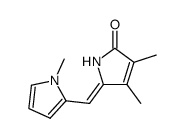 1',3,4-trimethyl-2,2'-pyrromethen-5<1H>-one Structure