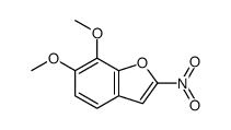 6,7-dimethoxy-2-nitro-1-benzofuran结构式