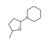 1-(5-methyloxolan-2-yl)piperidine Structure