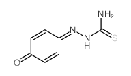Hydrazinecarbothioamide,2-(4-oxo-2,5-cyclohexadien-1-ylidene)- picture