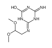 N-(2,2-Dimethoxyethyl)ammeline结构式
