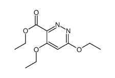 ethyl 4,6-diethoxypyridazine-3-carboxylate Structure