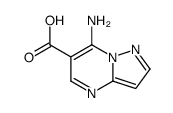 7-aminopyrazolo[1,5-a]pyrimidine-6-carboxylic acid(SALTDATA: FREE) Structure