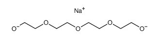 disodium salt of tetraethylene glycol Structure