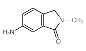 6-amino-2-methyl-2,3-dihydro-1H-isoindol-1-one structure