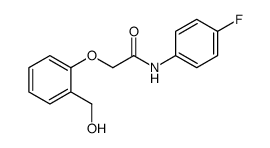 N-(4-Fluorophenyl)-2-[2-(hydroxymethyl)phenoxy]acetamide picture