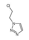 1-(2-chloroethyl)triazole Structure