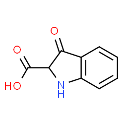 1H-Indole-2-carboxylicacid,2,3-dihydro-3-oxo-(9CI)结构式