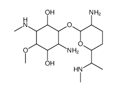 6'-N-methylfortimicin B结构式