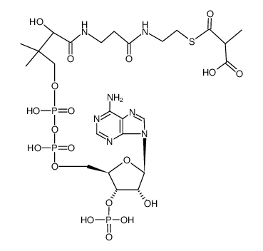 R-Methylmalonyl-CoA Structure