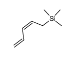 (Z)-1-(Trimethylsilyl)penta-2,4-diene Structure