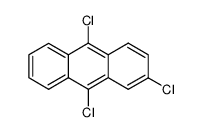 2,9,10-trichloro-anthracene结构式