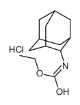 ethyl N-(2-adamantyl)carbamate,hydrochloride Structure