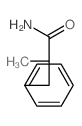 Benzenepropanamide, a-methyl- Structure