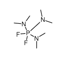 N-[bis(dimethylamino)-difluoro-λ5-phosphanyl]-N-methylmethanamine Structure