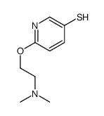 3-Pyridinethiol,6-[2-(dimethylamino)ethoxy]-(9CI)结构式