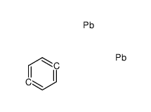 trimethyl-(4-trimethylplumbylphenyl)plumbane Structure